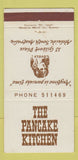 Matchbook Cover - Pancake Kitchen Adelaide Australia WEAR 30 Strike