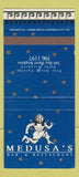 Matchbook Cover - Medusa's Bar Restaurant Brighton Australia SAMPLE 30 Strike