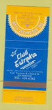Matchbook Cover - The Breakfast Club St Kilda Australia SAMPLE 30 Strike