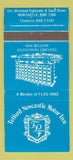 Matchbook Cover - Telford Newcastle Motor Inn Australia 30 Strike