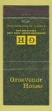 Matchbook Cover - Grosvenor House London UK England 30 Strike