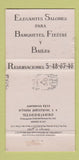 Matchbook Cover - San Angel Inn Mexico DF Altavista Y Palmas WORN 30 Strike