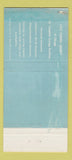 Matchbook Cover - First Federal Savings Chicago IL SAMPLE 30 Strike