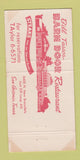 Matchbook Cover - The Barn Door San Antonio TX WEAR 30 Strike