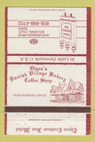 Matchbook Cover - Three Crowns Inn Motel Solvang CA 40 Strike