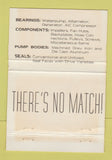 Matchbook Cover - Jim Oller Plumbing San Andreas CA 40 Strike