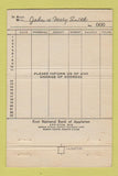 Matchbook Cover - First National Bank Appleton WI WEAR 40 Strike