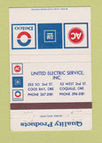 Matchbook Cover - AC Delco GM Parts Coos Bay Coquille OR 40 Strike