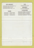 Matchbook Cover - Acadian Distillers 4 Seasons Canadian Whiskey 40 Strike