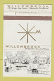Matchbook Cover - Willowbrook Country Shops Thiensville WI 40 Strike