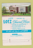 Matchbook Cover - Lotz Fountain Chapel Salem Roanoke VA WEAR 40 Strike