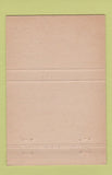 Matchbook Cover - HW Huber Building Materials Elgin IL 40 Strike