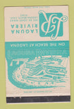 Matchbook Cover - Laguna Riviera Laguna Beach CA 40 Strike
