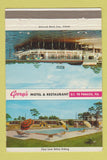 Matchbook Cover - George's Motel Restaurant Panacea FL 40 Strike