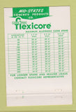 Matchbook Cover - Flexicore Concrete Flooring Roofing Beloit WI 40 Strike