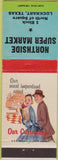 Matchbook Cover - Northside Super Market Lockhart TX