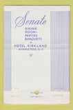 Matchbook Cover - Hotel Kirkland Kingston NY 40 Strike