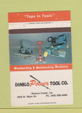 Matchbook Cover - Diablo Power Tool Walnut Creek CA 40 Strike