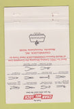 Matchbook Cover - Channel Lock Tobey Hardware Freeport TX 40 Strike