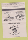 Matchbook Cover - Pirates Inn Mount Laurel Township NJ 40 Strike