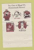 Matchbook Cover - Basil T's Brew Pub Red Bank NJ 40 Strike