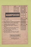 Matchbook Cover - Hampshire Tile? WORN 40 Strike