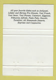 Matchbook Cover - Valentino Italian Restaurant Winston Salem NC 40 Strike