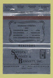 Matchbook Cover Snyder Kinney & Bennett Real Estate Birmingham MI WEAR 40 Strike