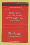 Matchbook Cover - The Alden St Petersburg Beach FL 40 Strike