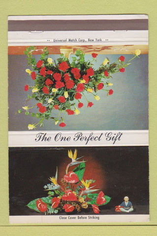 Matchbook Cover - Marcel Le Mat Flowers WEAR 40 Strike