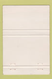 Matchbook Cover - Bailey Clubs UK England WEAR 40 Strike