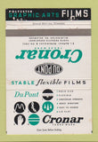 Matchbook Cover - Cronar Graphic Arts Films Wilmington DE 40 Strike