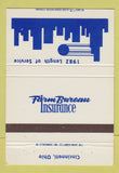 Matchbook Cover - Farm Bureau Insurance Cincinnati OH 40 Strike