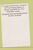 Matchbook Cover - Little Rock AR Tourism Convention 40 Strike