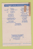 Matchbook Cover - Accurate Spring Chicago IL CF Barnes WEAR 40 Strike