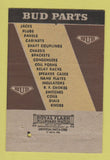 Matchbook Cover - Bud Radio Parts Cleveland OH 40 Strike