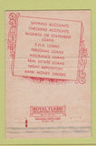 Matchbook Cover - Lorain Banking Company Lorain OH WEAR 40 Strike