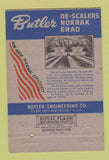Matchbook Cover - Butler De-Scalers New York City Wm McDonagh 40 Strike