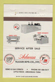 Matchbook Cover - Arkansas Trailer Manufacturing Little Rock AR 40 Strike