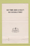 Matchbook Cover - Sundown Shift Painting St Louis MO 40 Strike