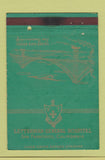 Matchbook Cover - Letterman General Hospital San Francisco CA WEAR 40 Strike