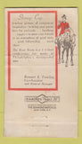 Matchbook Cover - Bellevue Stratford Hotel Philadelphia PA POOR 36 Strike
