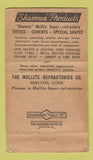 Matchbook Cover - Mullite Refractories Shelton KY WORN 36 Strike