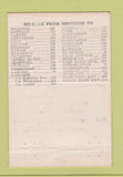 Matchbook Cover - Shoshoni Garage WY WEAR 40 Strike