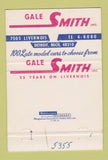 Matchbook Cover - Gale Smith Automobiles Detroit MI 40 Strike