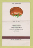 Matchbook Cover - The Red Tomato Toronto ON 40 Strike