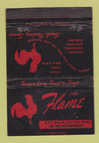 Matchbook Cover - Flame Restaurant Duluth MN 40 Strike