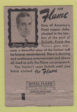 Matchbook Cover - Flame Restaurant Duluth MN 40 Strike