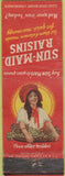 Matchbook Cover - Sun Maid Raisins girlie