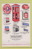 Matchbook Cover - Geeco Signs Displays St Joseph MO 40 Strike